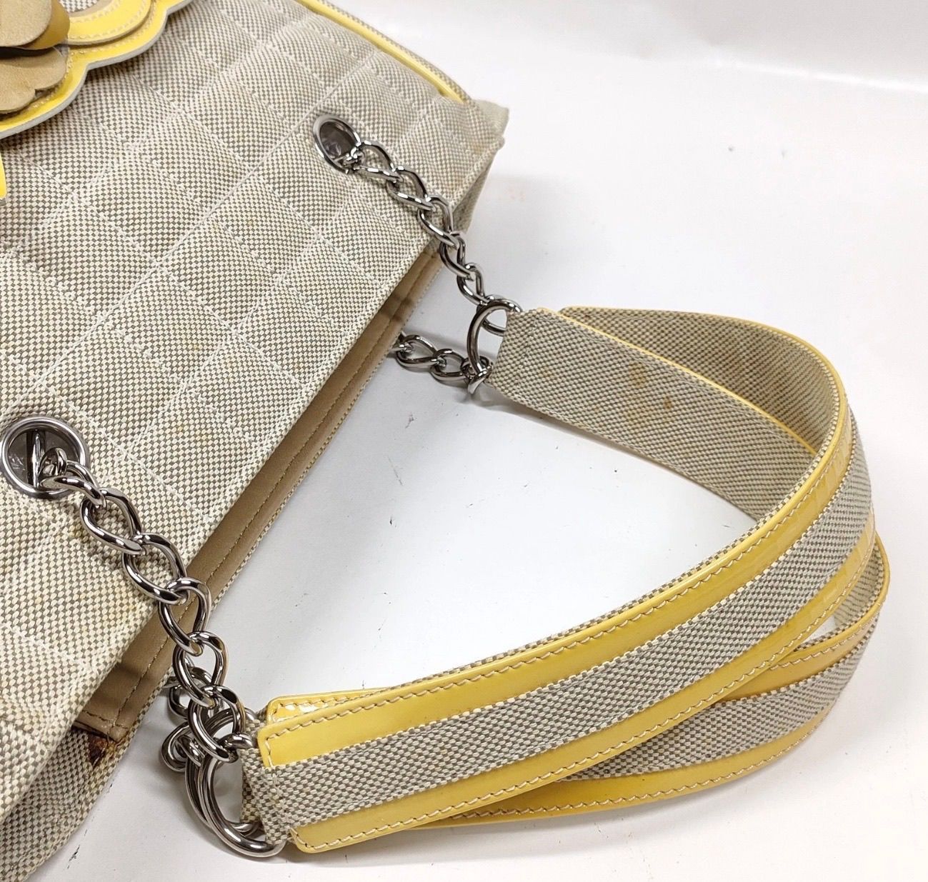 Chanel Tote Bag  Beige Canvas