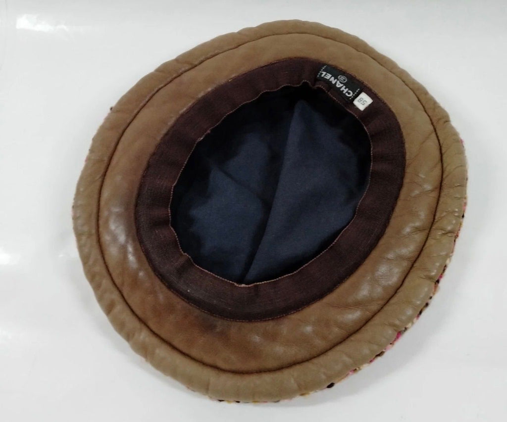 Chanel Hat  Reds Wool