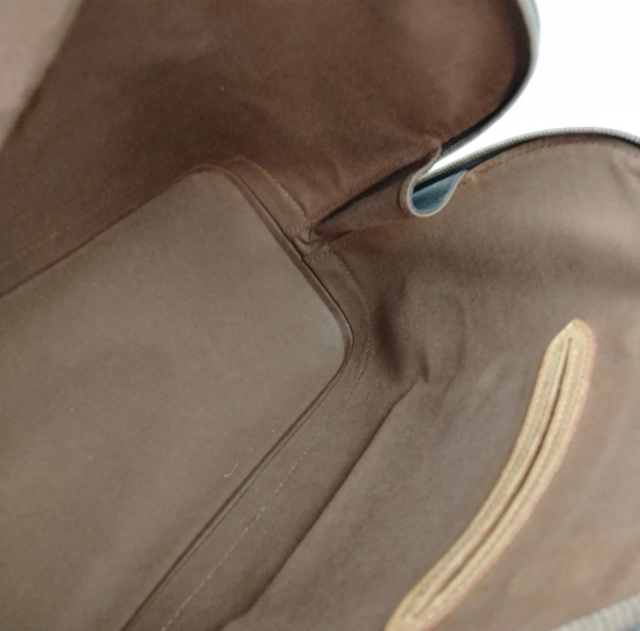 Louis Vuitton LV Hand Bag Alma Brown Monogram