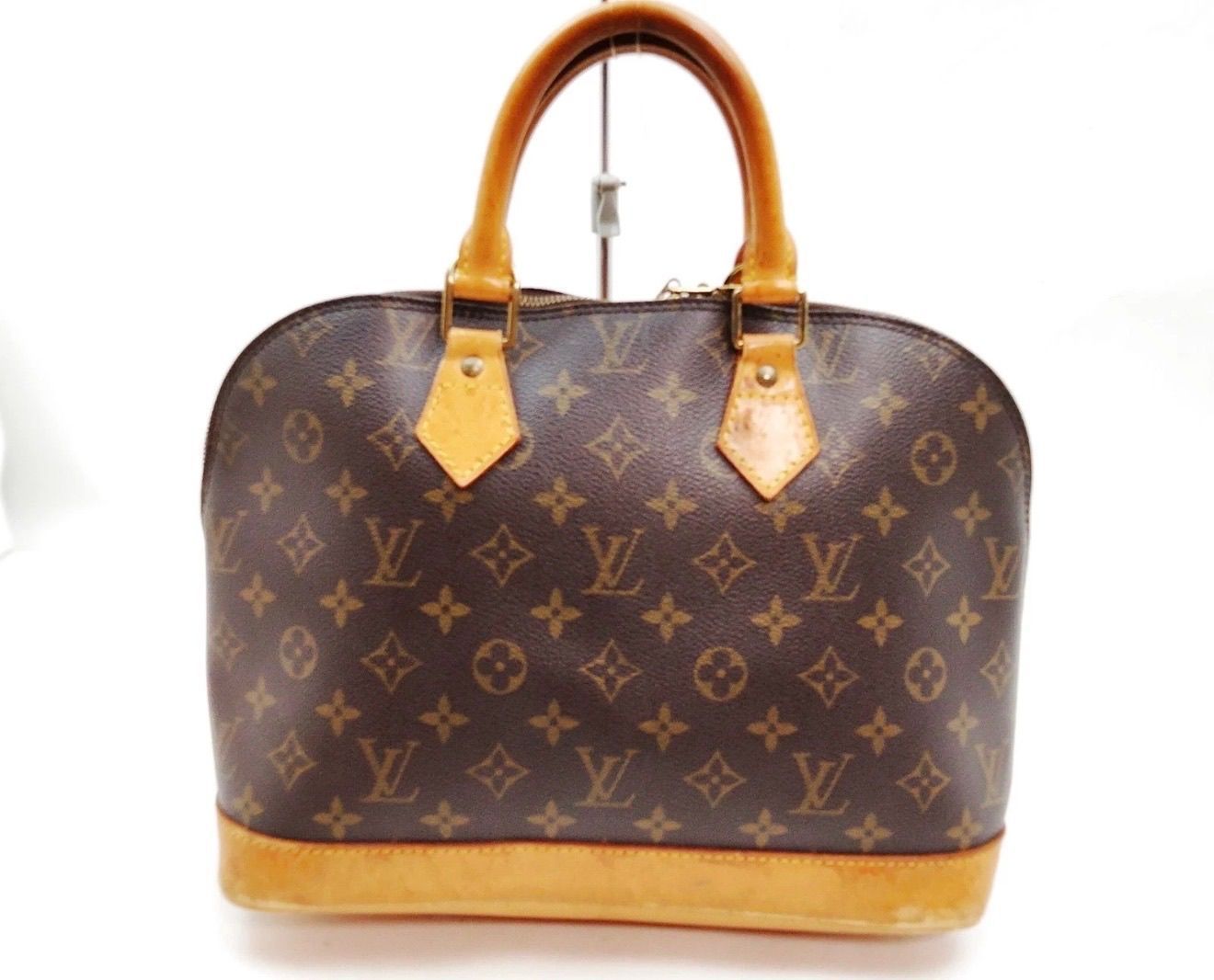 Louis Vuitton LV Hand Bag Alma Brown Monogram