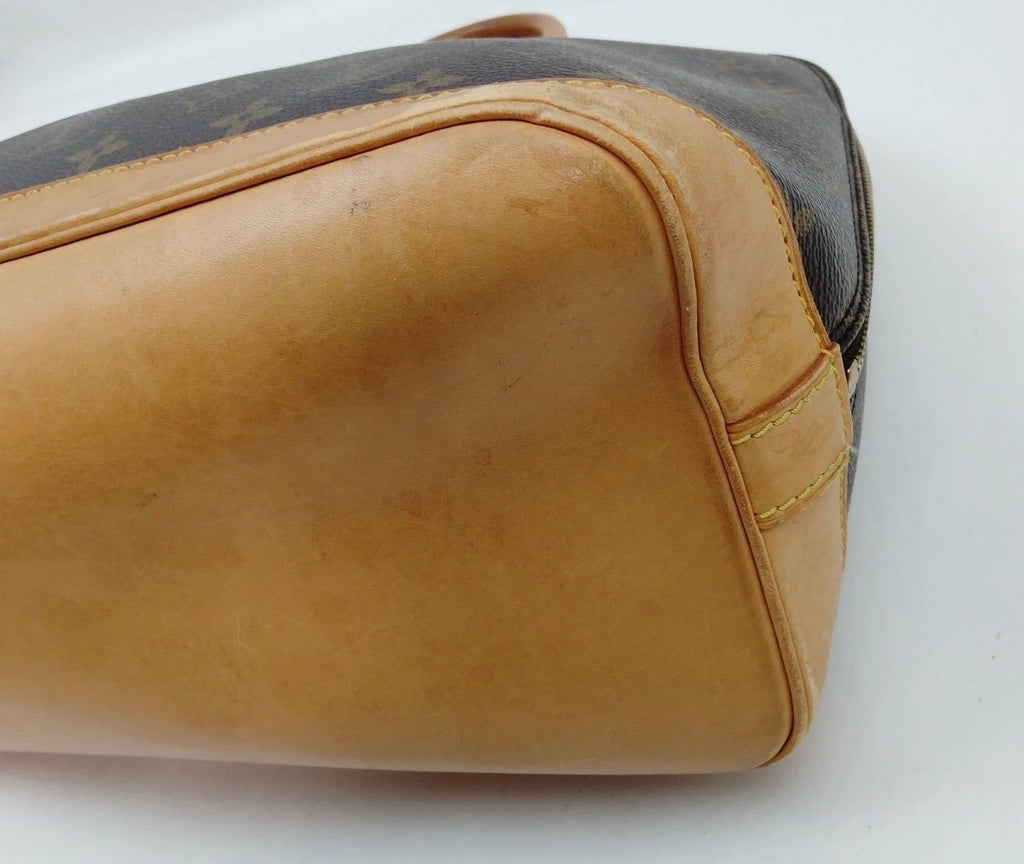 Louis Vuitton LV Hand Bag Alma Brown Monogram