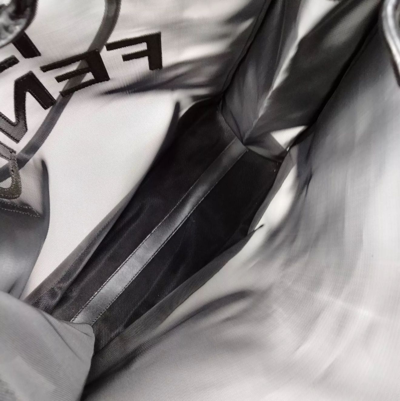 FENDI see through shoulder bag