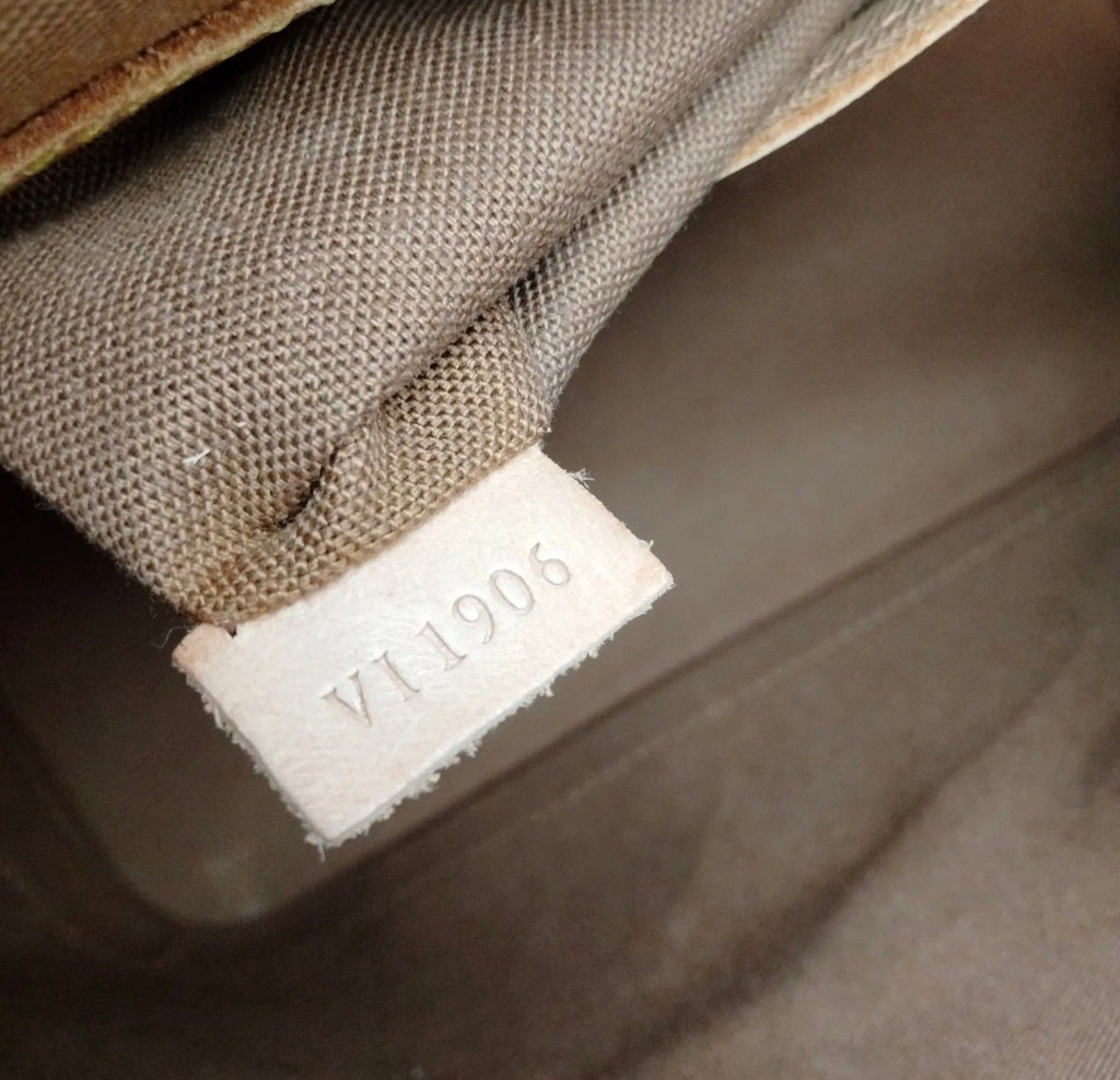 Louis Vuitton LV Hand Bag Alma Brown Monogram