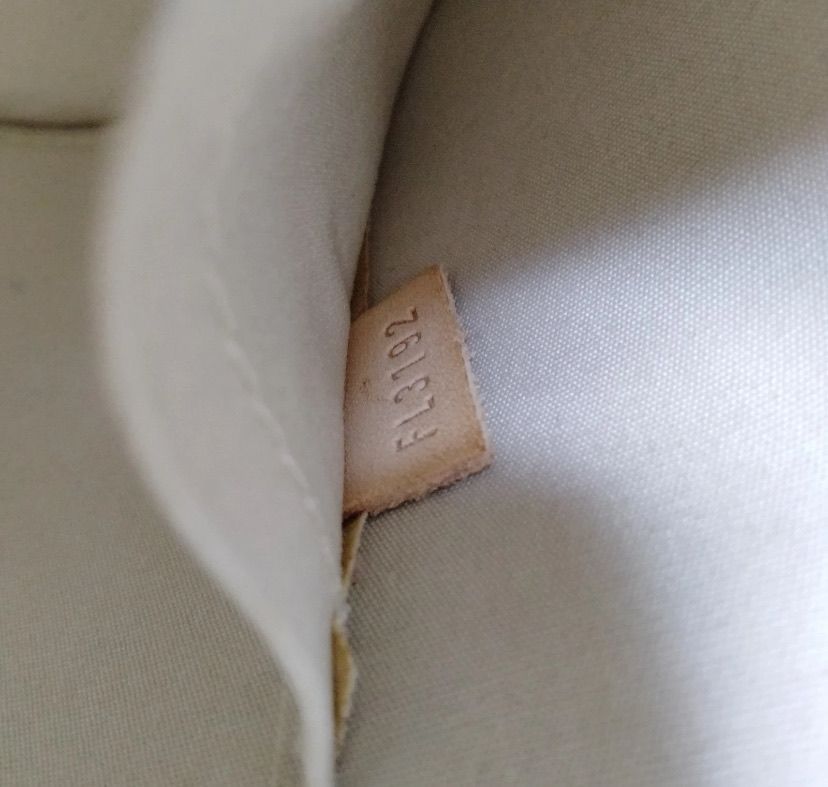 Louis Vuitton LV Hand Bag Alma PM Yellow Vernis