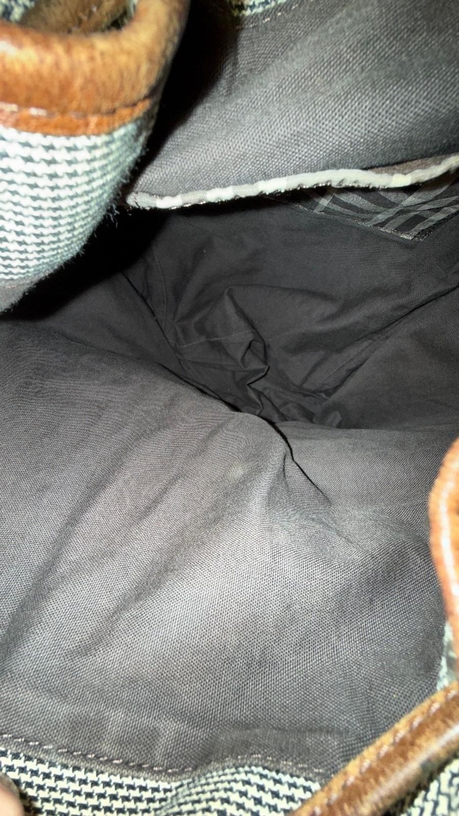 Burberry Backpack with Brown Leather Trim