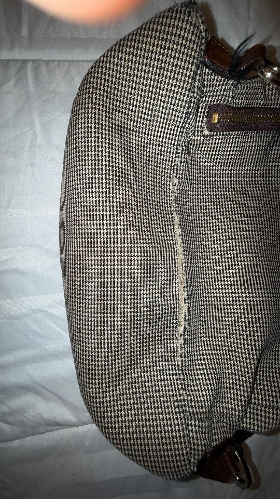 Burberry Backpack with Brown Leather Trim